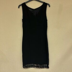 Lafayette 148 New York Black Midi Dress